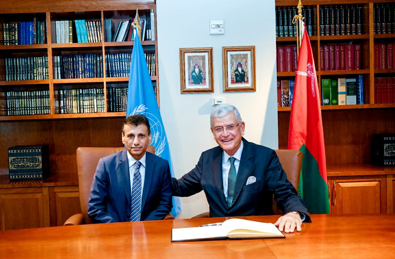 رئيس جمعية الأمم المتحدة: قيادة السلطان هيثم تتسم بالحكمة والواقعية