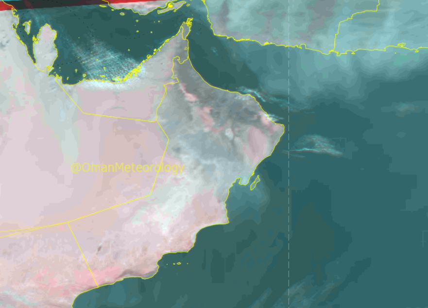 كتلة غبار تقترب من مسندم والأرصاد تنبّه