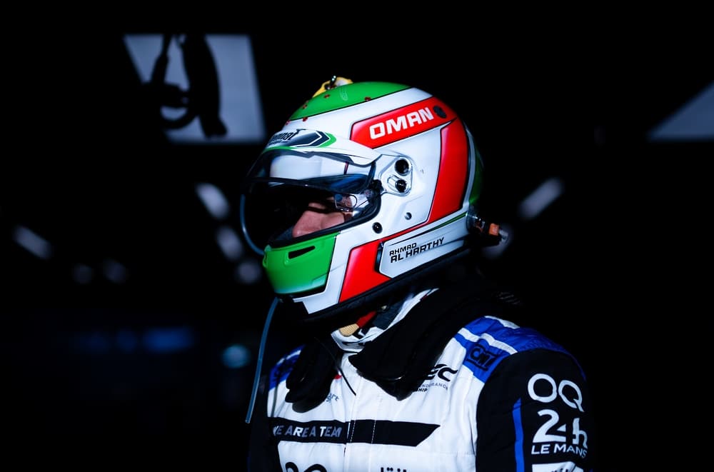 متسابقنا أحمد الحارثي يستهل مشاركته في سباق تحدي جي تي العالمي