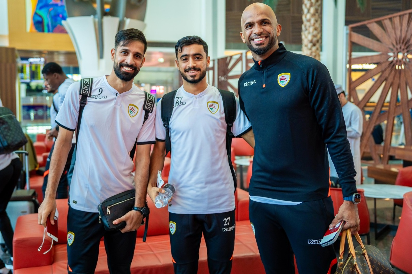 ماذا قال بعض أعضاء بعثة منتخبنا الوطني قبل السفر إلى العراق؟