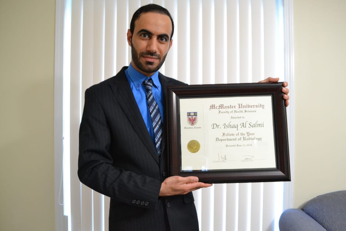 عُماني يحصد “أفضل طبيب مُتدرب” في كندا