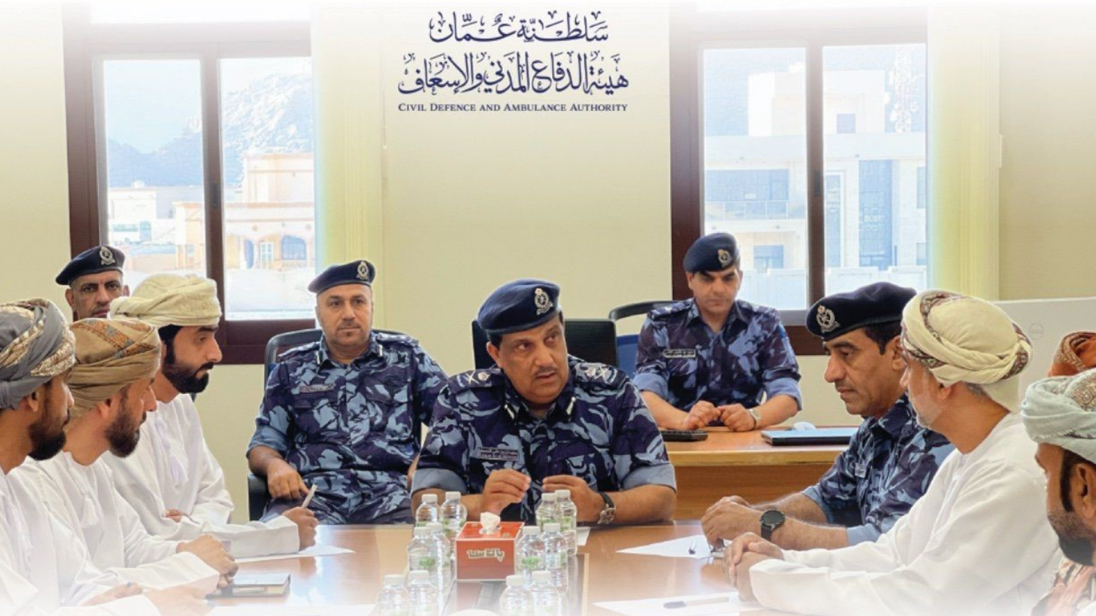 اجتماع يناقش الجاهزية للتعامل مع حوادث المواد الخطرة
