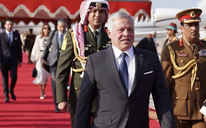 الملك عبدالله الثاني يغادر البلاد