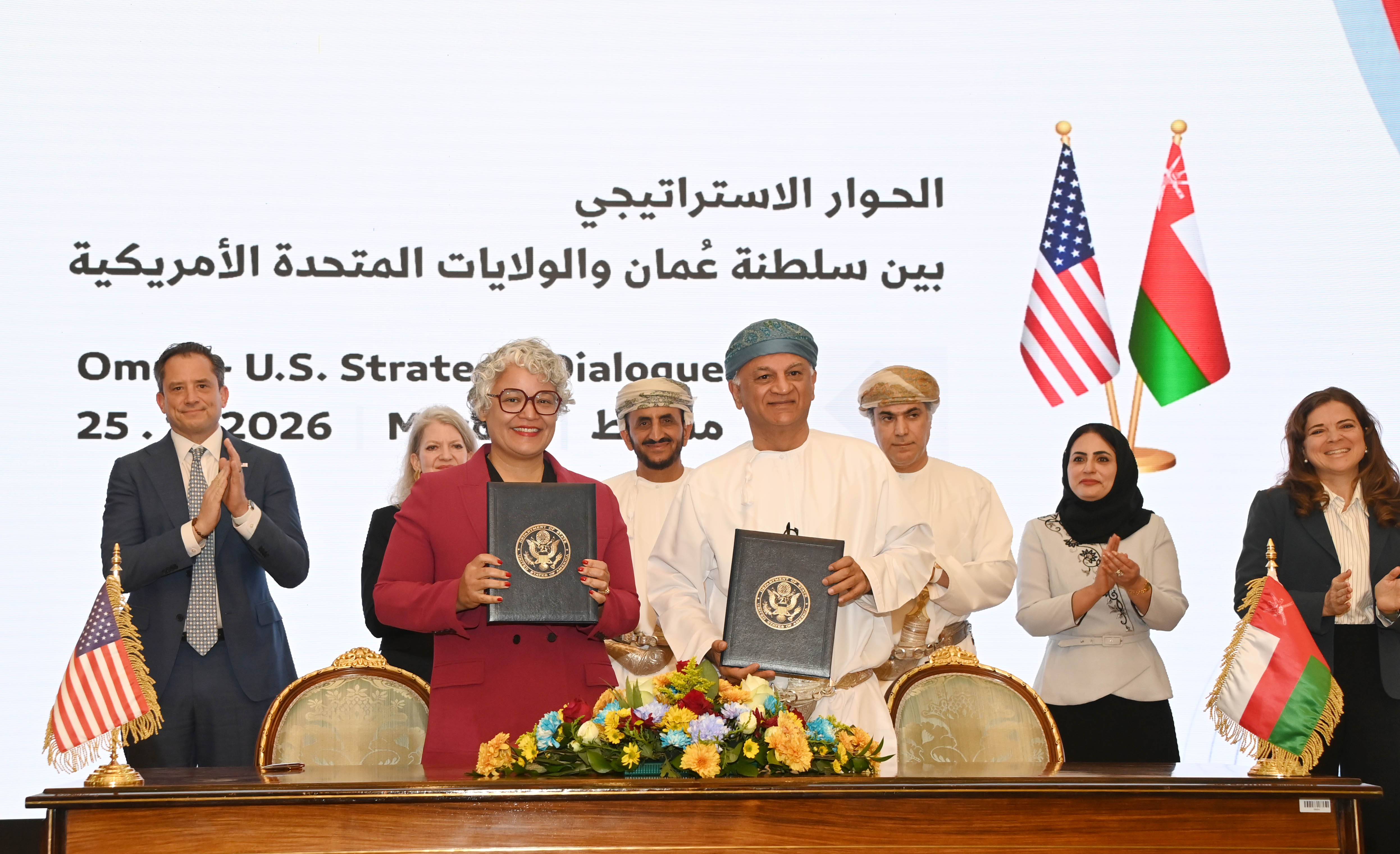 حوار استراتيجي عُماني أمريكي يبحث الفضاء والاستثمار والتجارة