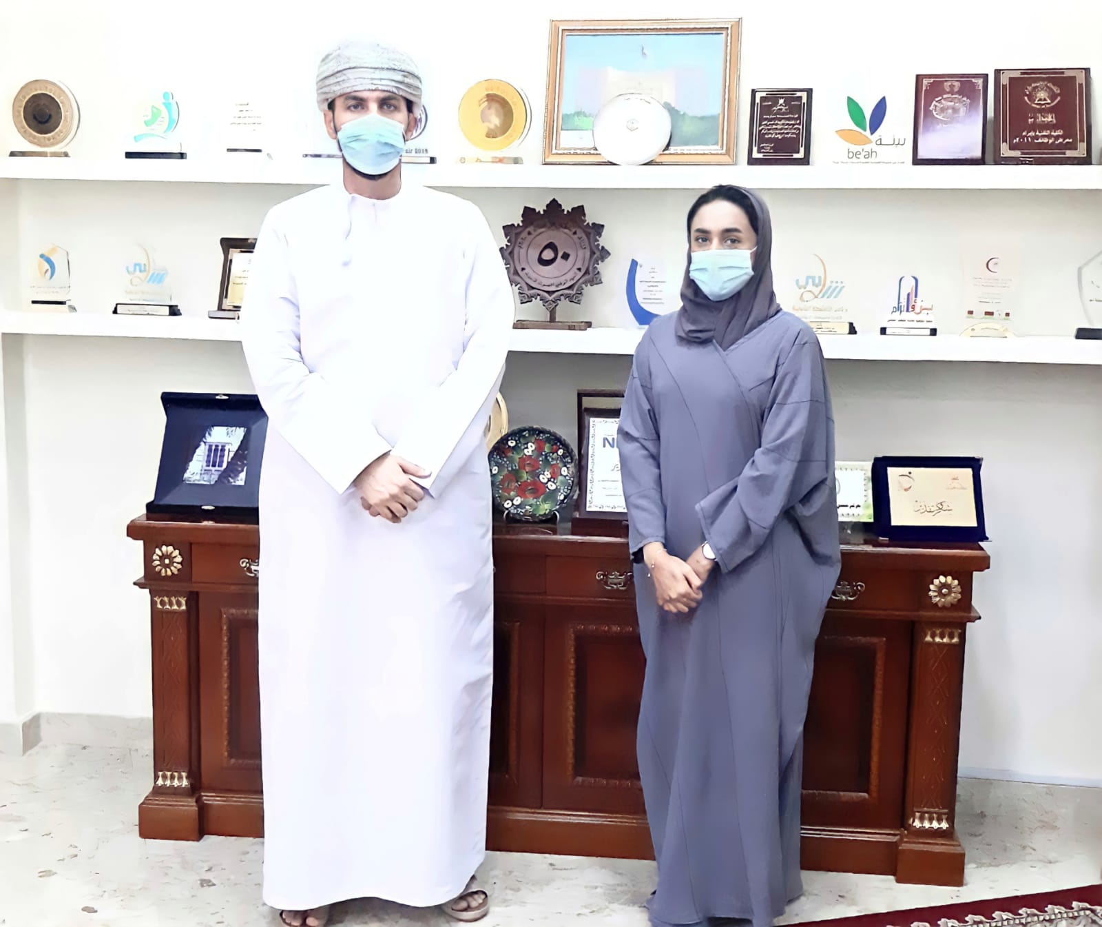 تكريم خليجي لمبتكرة عمانية