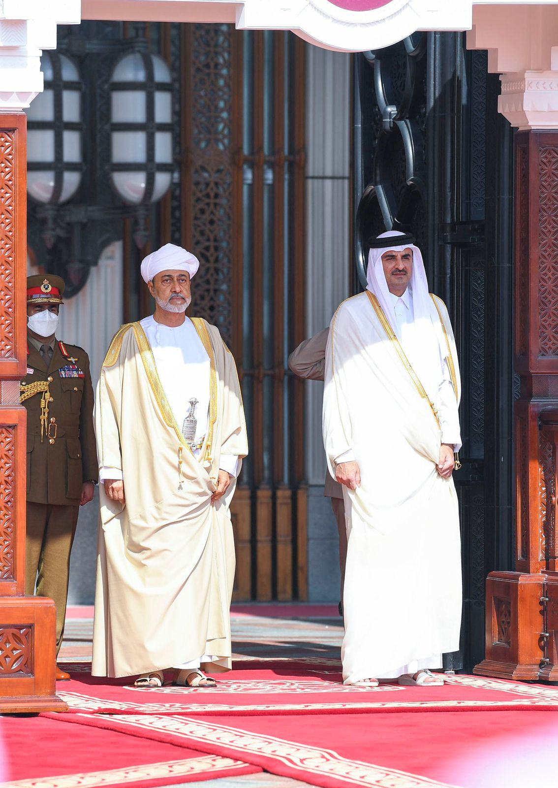 ماذا قال أمير قطر عن زيارة جلالة السلطان؟
