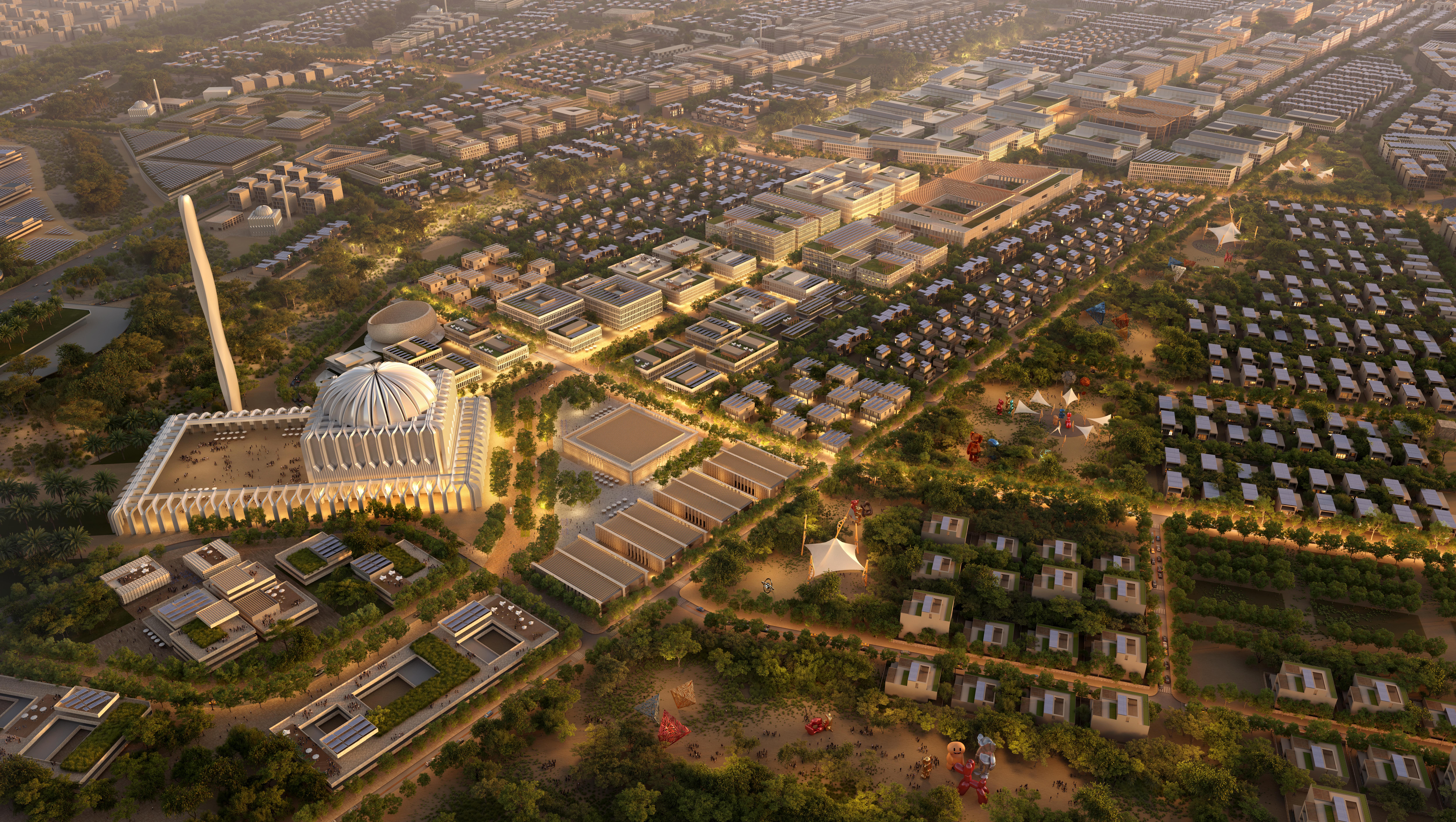 بالممرات الخضراء والمساحات المفتوحة: مدينة السلطان هيثم تفوز بجائزة أفضل تصميم حضري