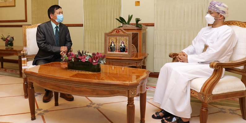 وزير الخارجية يودع سفير فيتنام