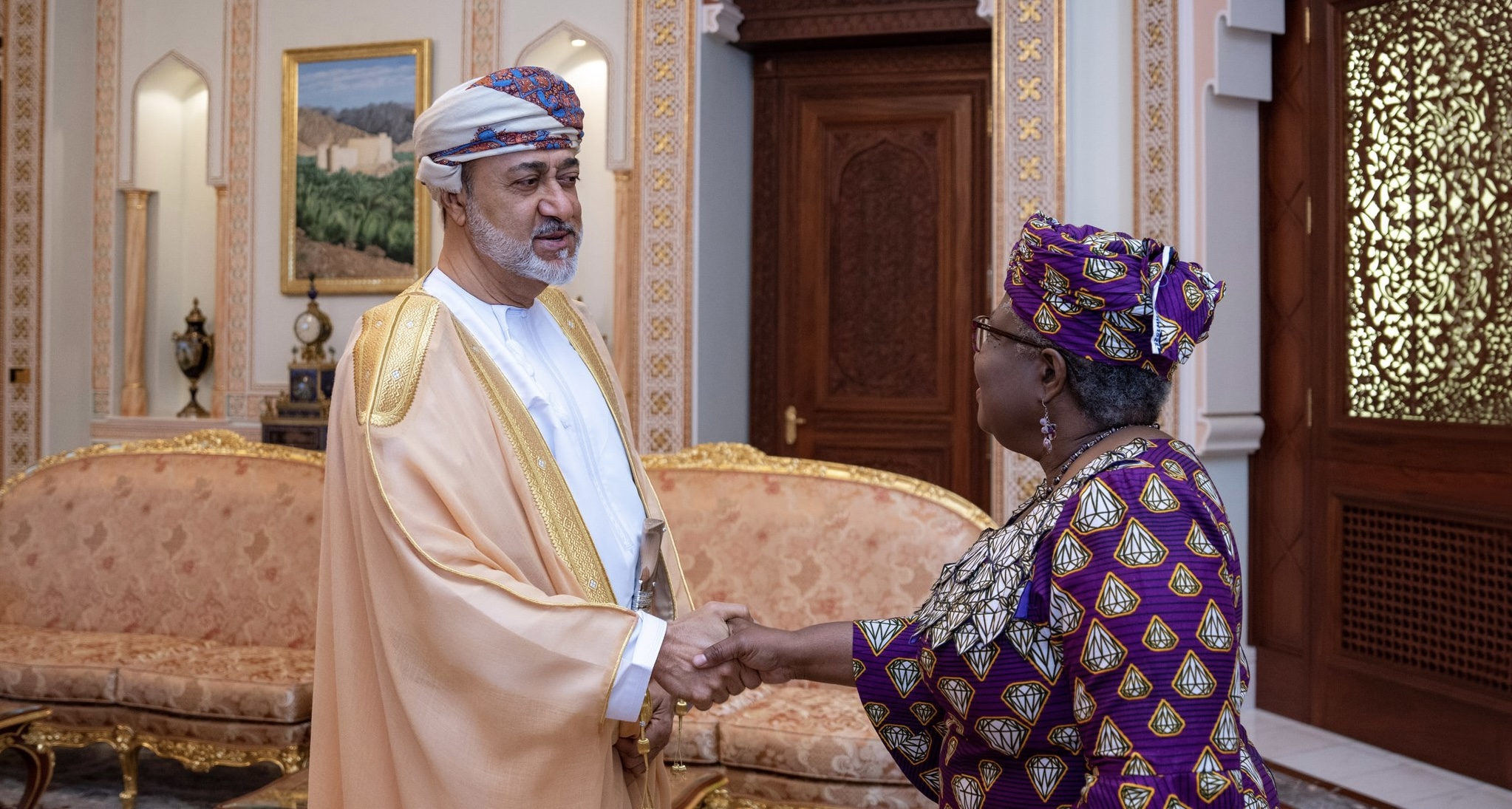 بعد لقائها بجلالة السلطان: هذا ما قالته مديرة منظمة التجارة العالمية