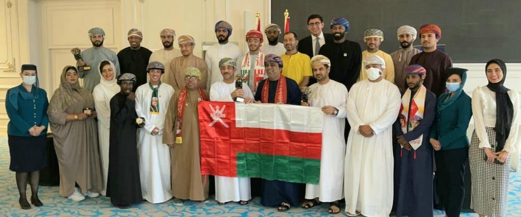 سفيرنا في مصر يحتفي بوفد “مسرح مزون”