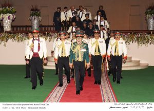 جلالة السلطان يقيم حفل عشاء بمناسبة يوم القوات المسلحة