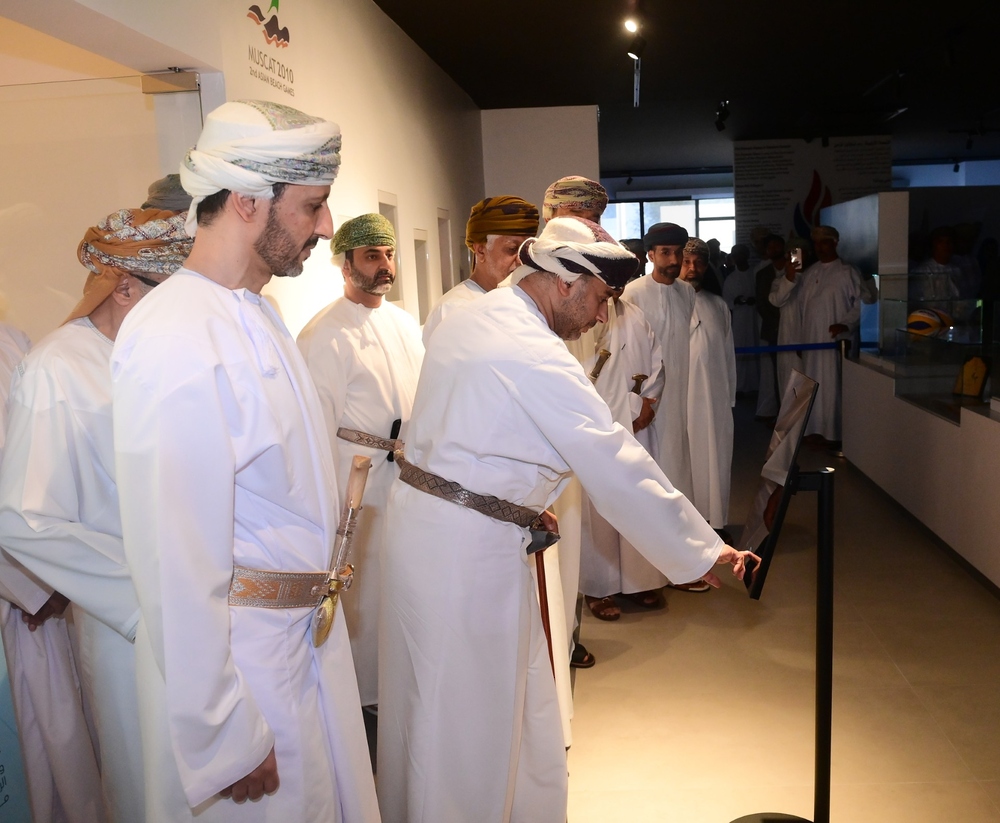 بالصور: افتتاح المتحف الأولمبي العُماني  