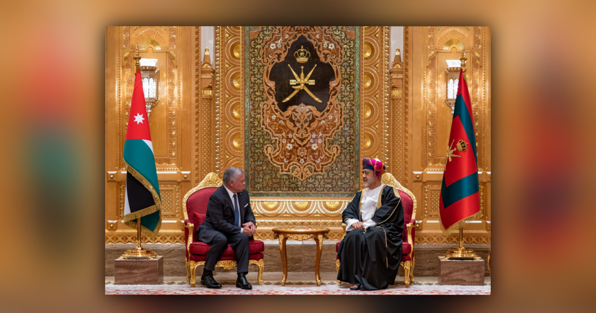 سلطنة عُمان والمملكة الأردنية الهاشمية تصدران بيانًا مشتركًا