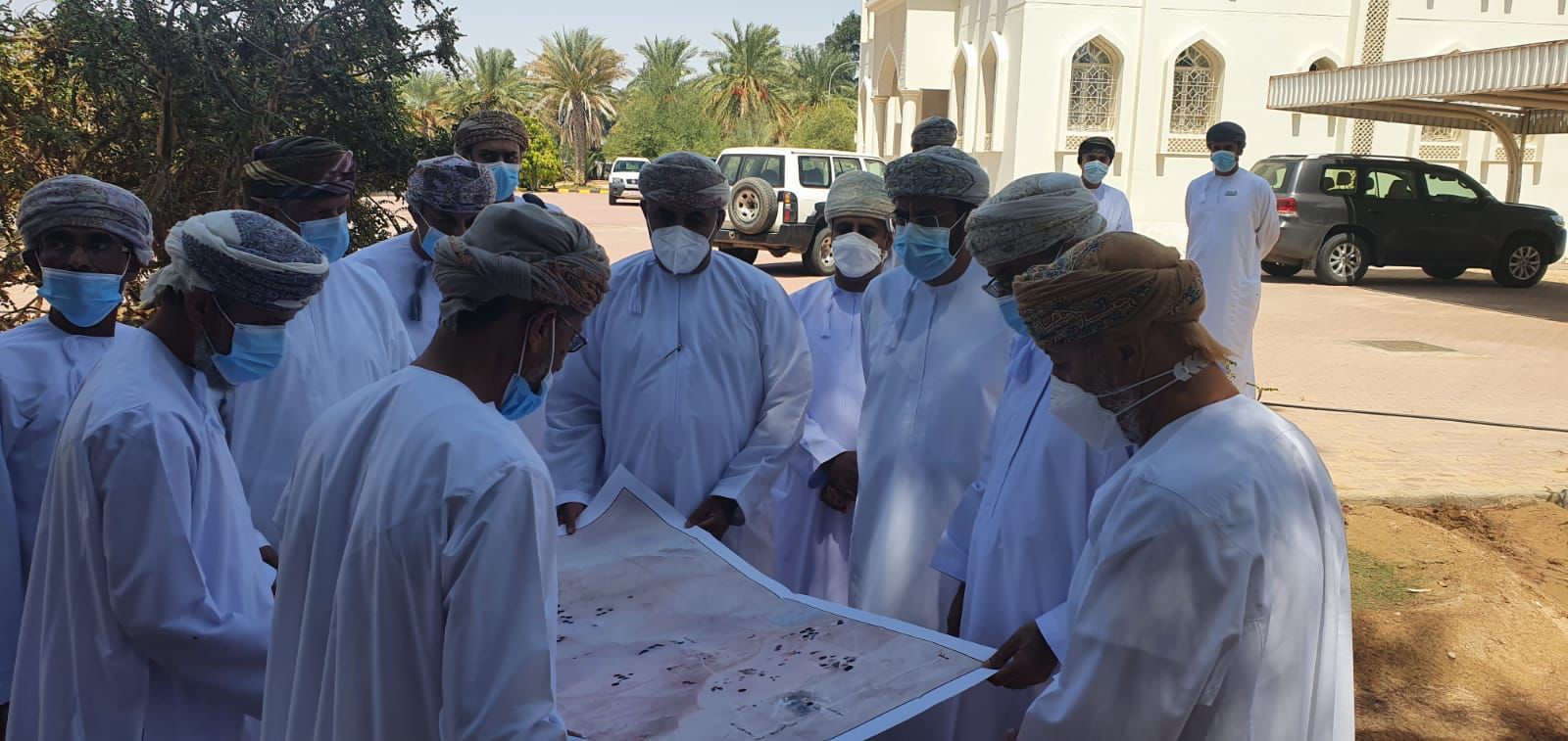 العين على “الأمن الغذائي”: 4 وزراء يزورون منطقة النجد