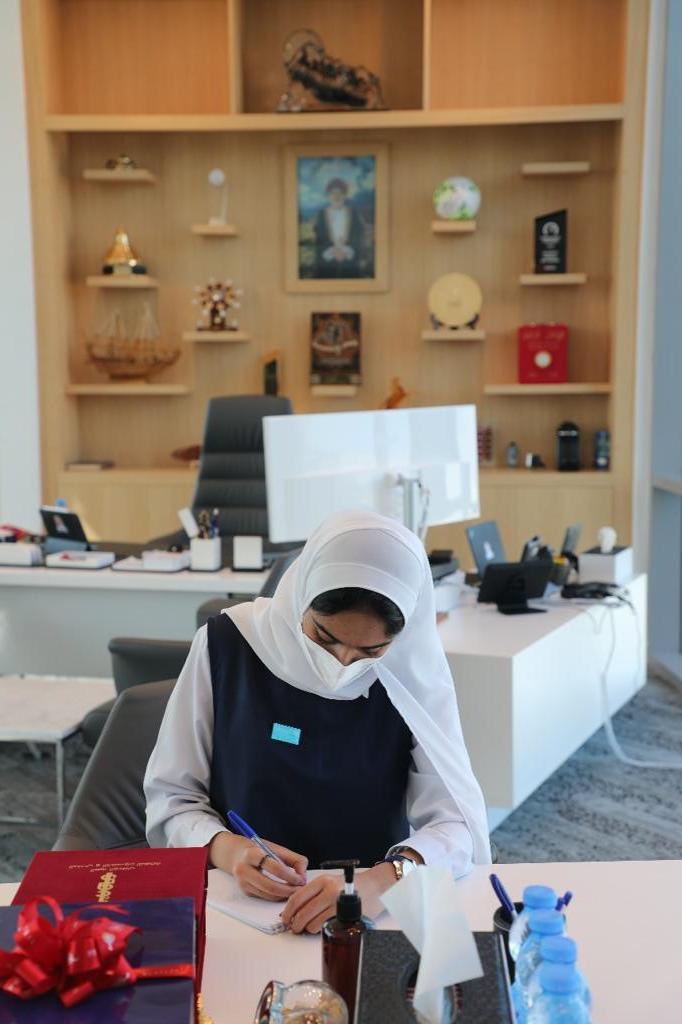 أطفال يقضون يوم عمل برفقة المديرين التنفيذيين لعمانتل