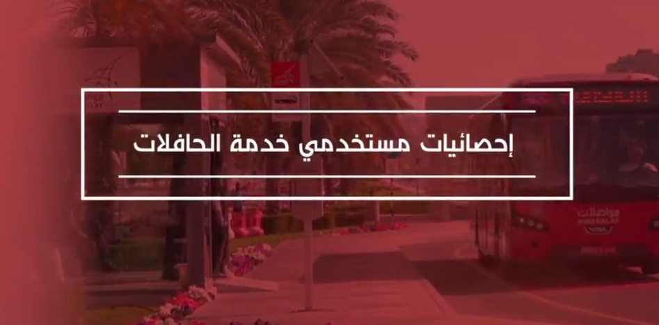 أكثر من 90 % من عملاء حافلات مواصلات راضون عن الخدمة