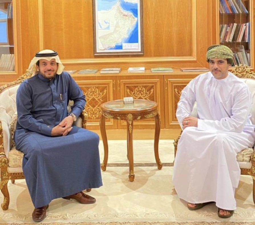 سفيرنا لدى الرياض يستقبل الإعلامي عبدالله المديفر