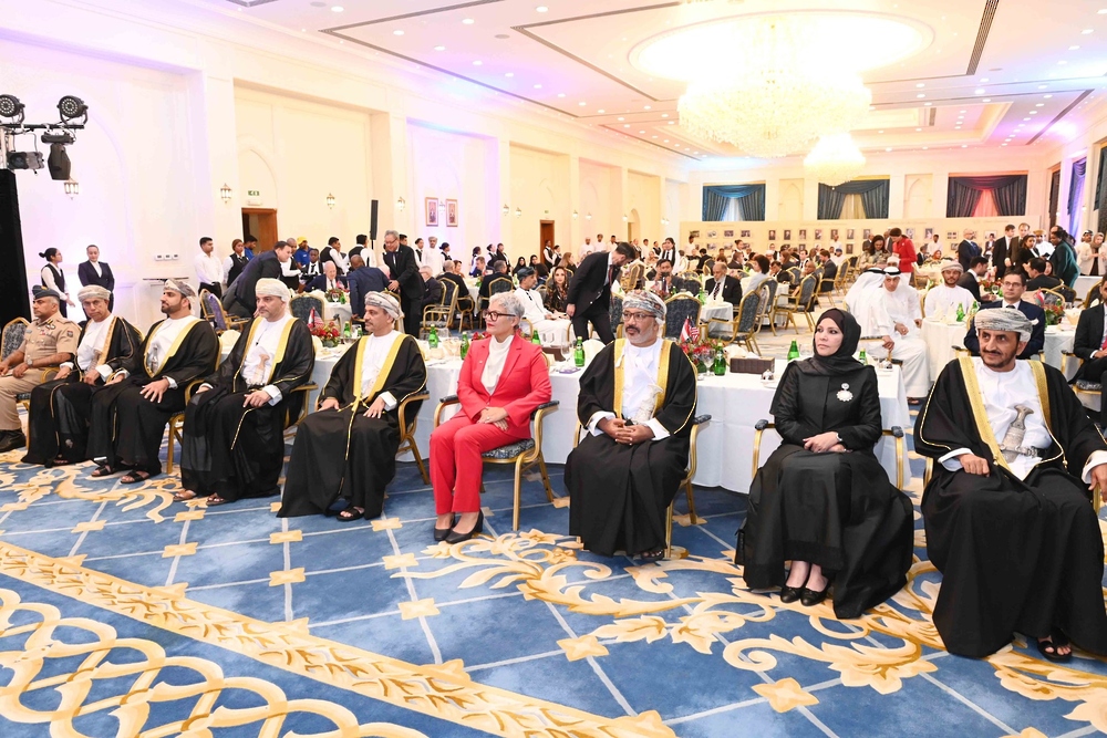 تضمن احتفاءًا بالشراكة التاريخية مع عُمان:  السفارة الأمريكية بمسقط تُحيي ذكرى الـ 250 للاستقلال