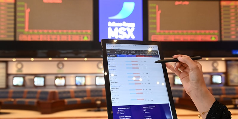 تفاعل المستثمرين مع النتائج المالية الأولية يصعد بمؤشر بورصة مسقط