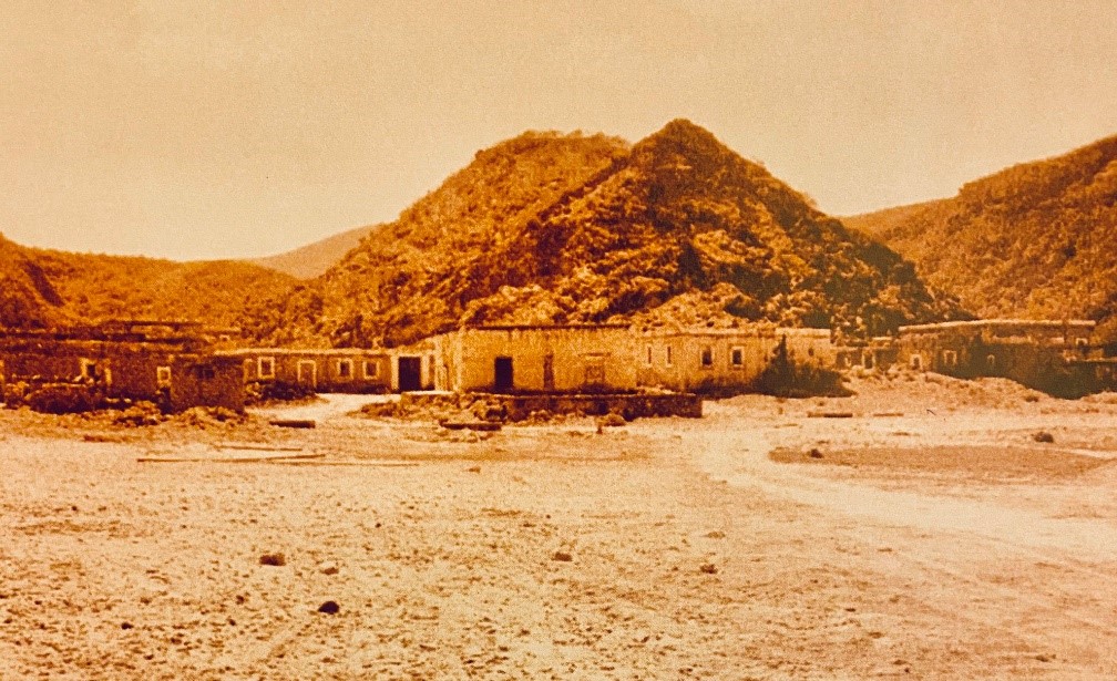 صورة أرشيفية لمدينة رخيوت تعود إلى منتصف الستينيات من القرن العشرين