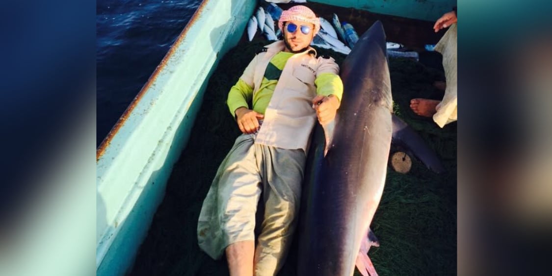 قصة صياد عماني مع “السمكة الذيبة”