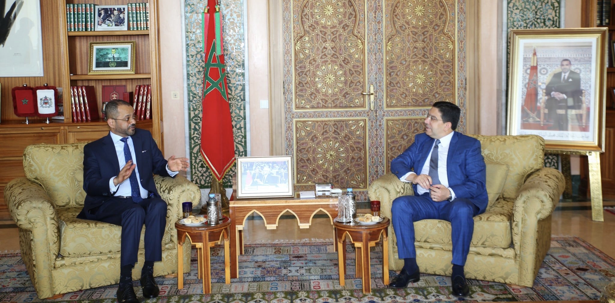 مشاورات سياسية بين سلطنة عمان والمغرب