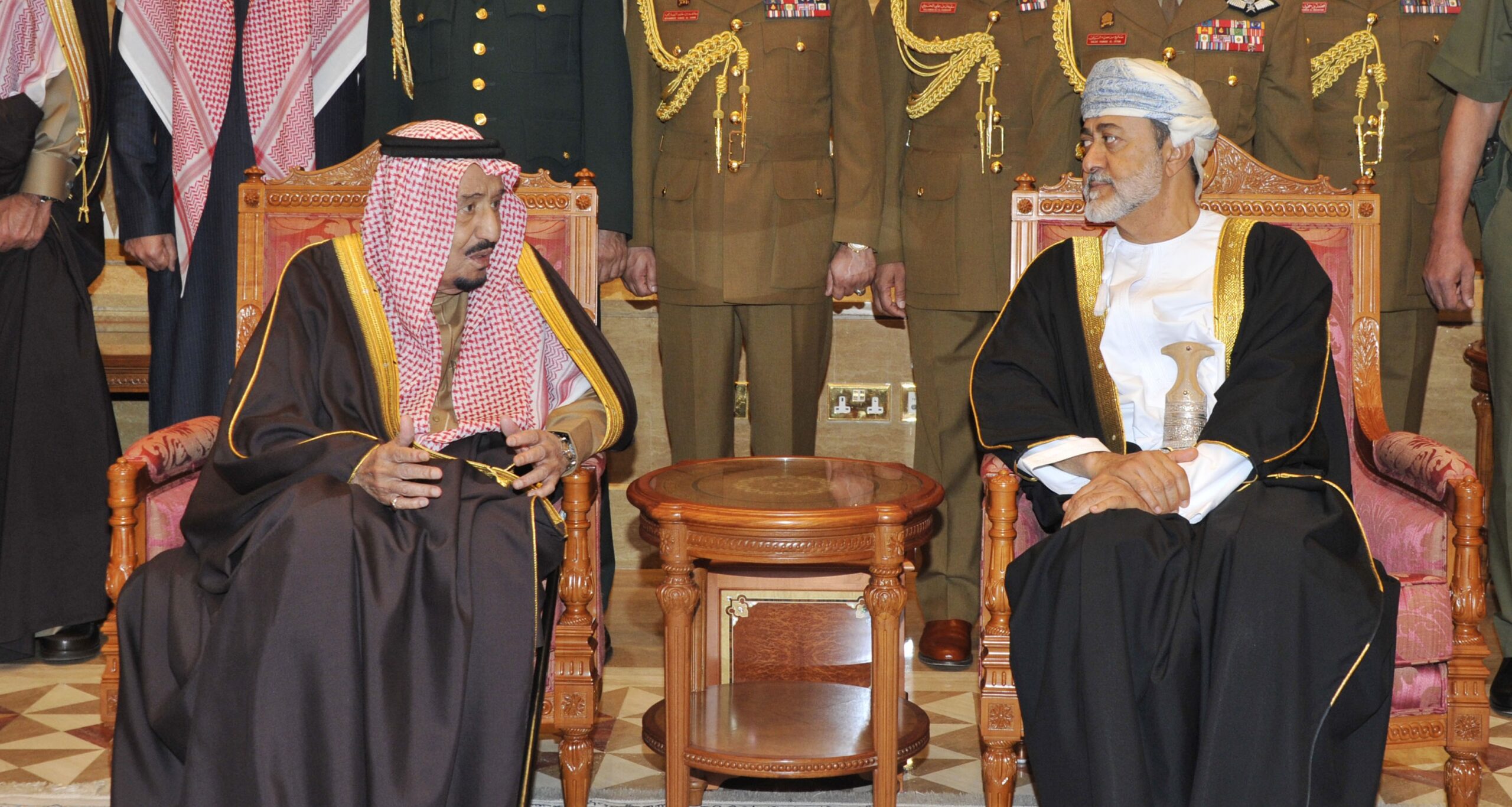 جلالة السلطان يتلقى شكرًا من الملك سلمان
