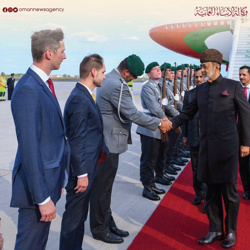 بالفيديو والصور: جلالة السلطان في ألمانيا