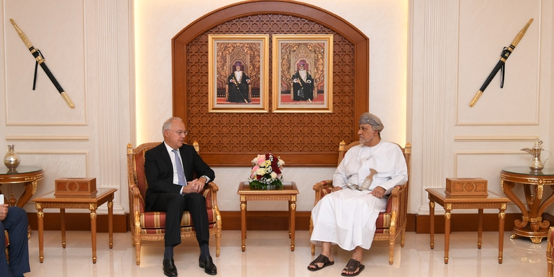 سمو السيد شهاب بن طارق يستقبل سفير النمسا