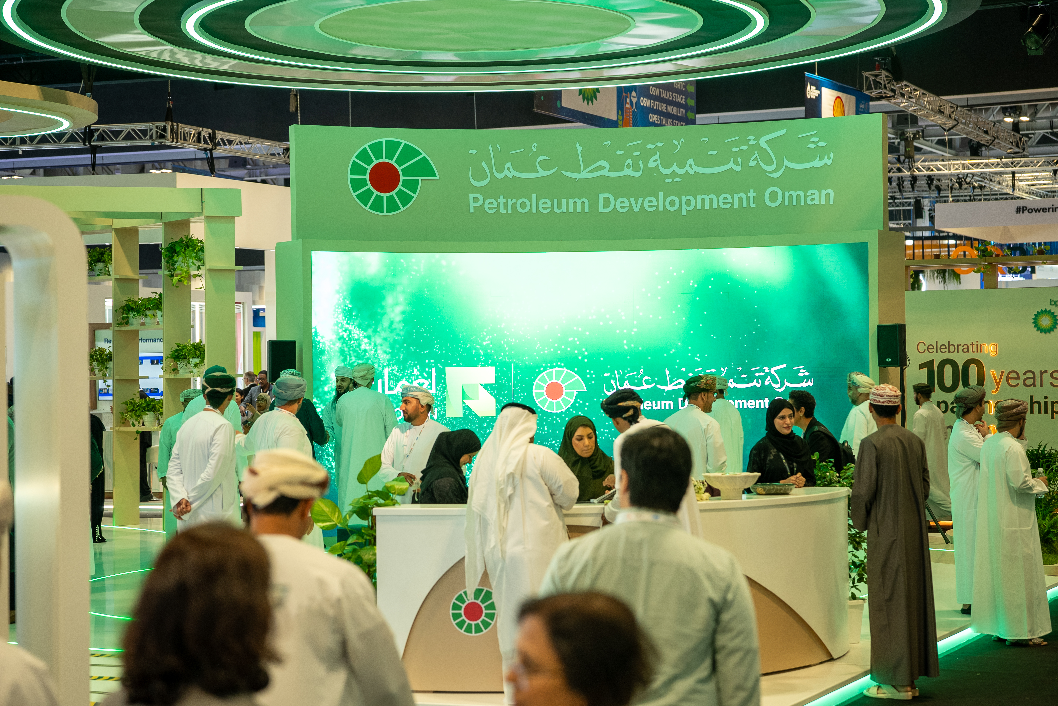 شركة تنمية نفط عُمان تستعرض مشاريعها واستراتيجيتها للتحول في مجال الطاقة في أسبوع عُمان للاستدامة ومعرض عُمان للبترول والطاقة 2025