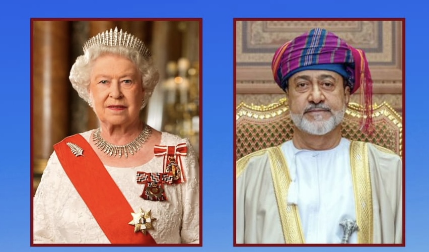 جلالة السلطان يُهنئ الملكة إليزابيث