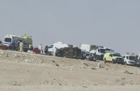 حادث يودي بحياة 3 أشخاص