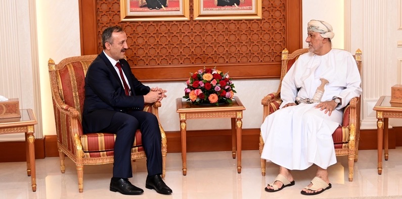 سمو السيد شهاب يستقبل السفير التركي