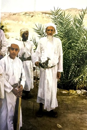 صورة أرشيفية للسيد سعود بن حارب. كتاب أيام خلت في عمان. جوليان لاش
