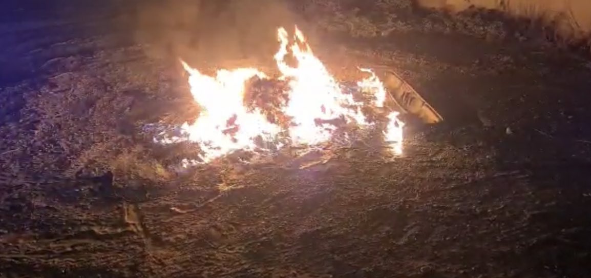 استيقاف 13 شخصًا أضرموا النار في ممتلكات عامة