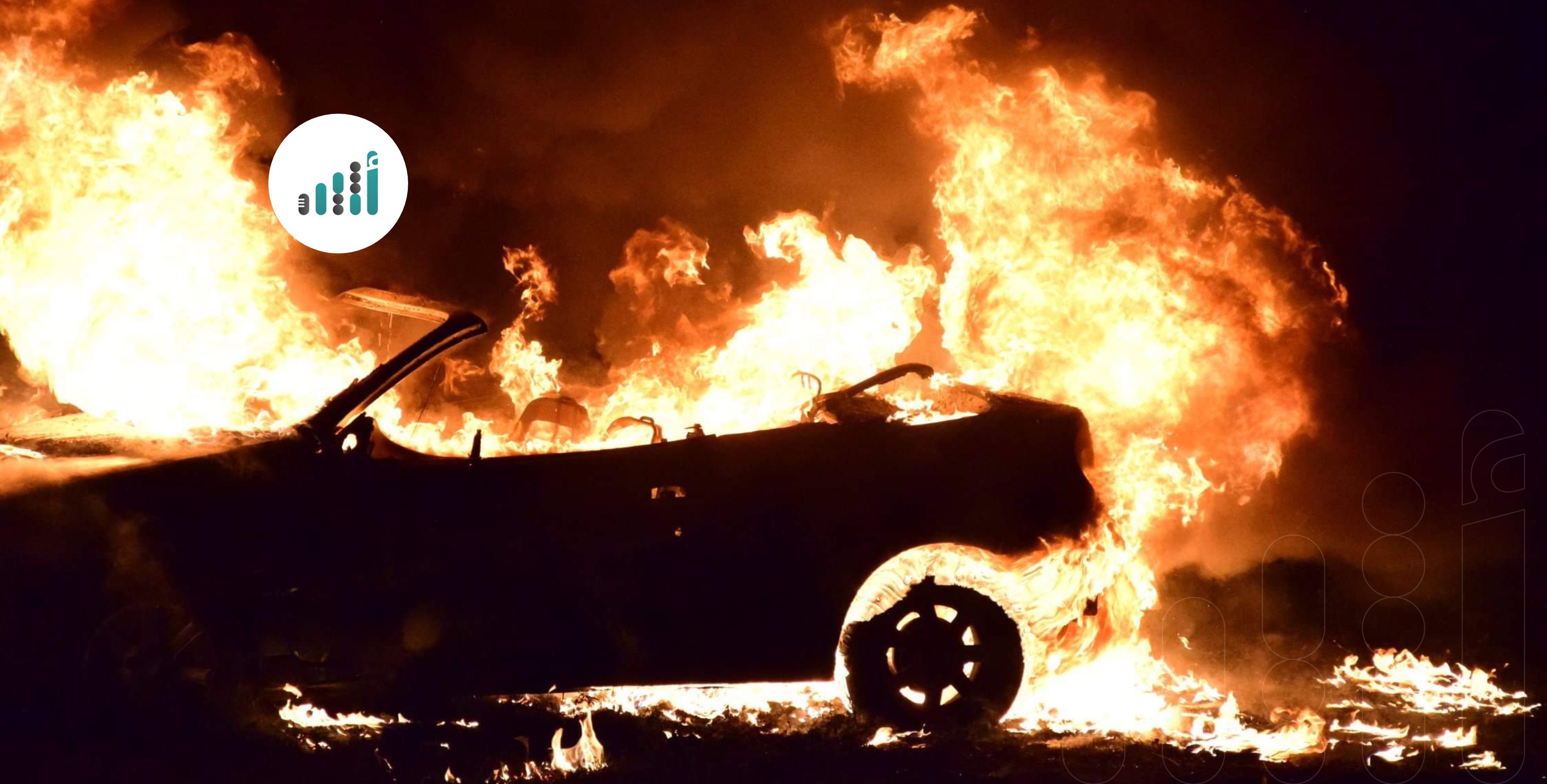 أكثر من 1000 حريق مركبة في عام واحد، والإهمال أحد الأسباب