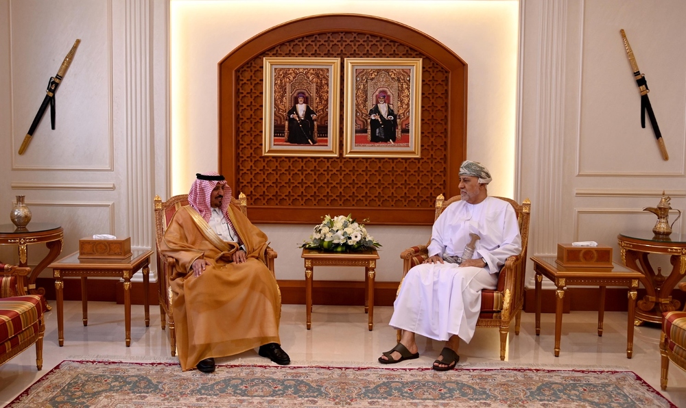 سمو السيد شهاب يستقبل السفير السعودي
