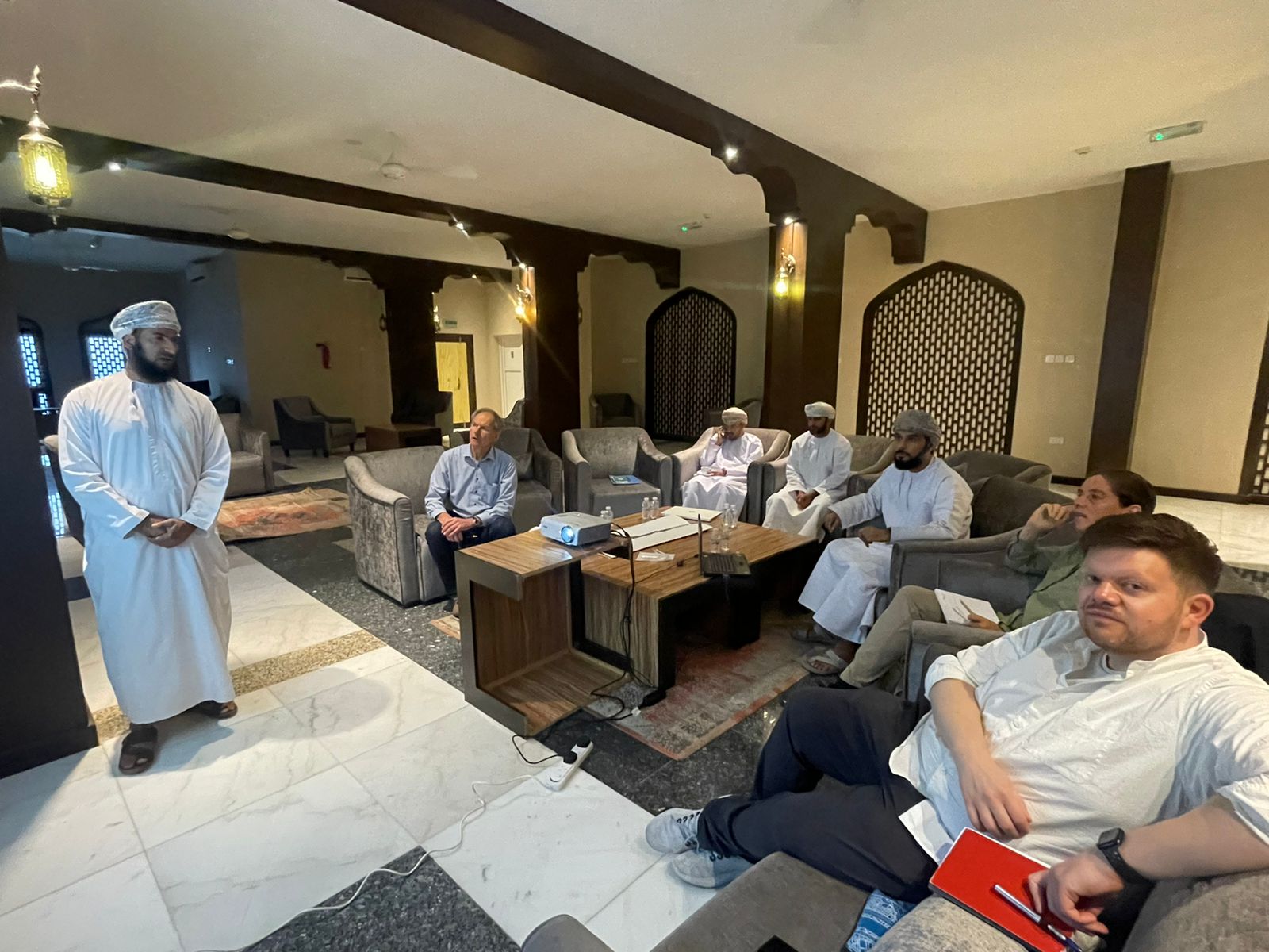 خبراء ألمان يزورون محمية الجبل الأخضر