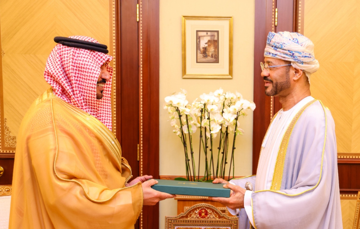 جلالةُ السُّلطان المُعظّم يتلقّى رسالة خطيّة من خادم الحرمين الشريفين