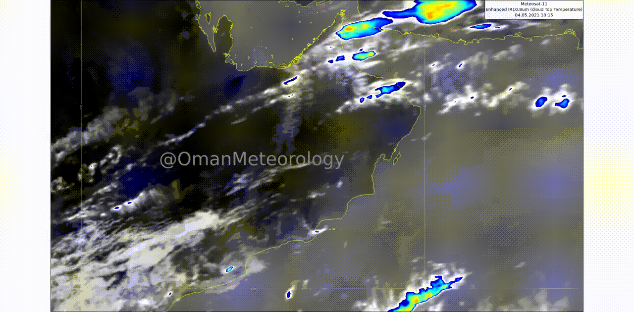 الأرصاد: استمرار نشاط السحب الركامية