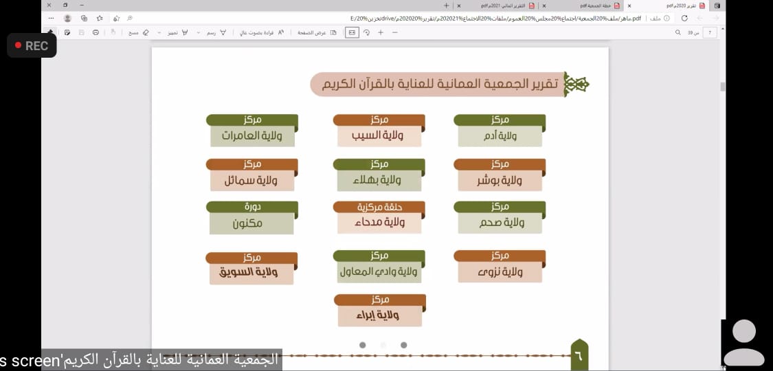 اجتماع الجمعية العمومية العادية للجمعية العمانية للعناية بالقرآن الكريم