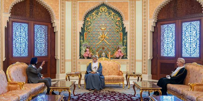 بالصور: جلالةُ السُّلطان المعظم يستقبل رئيس مجموعة البنك الدّولي