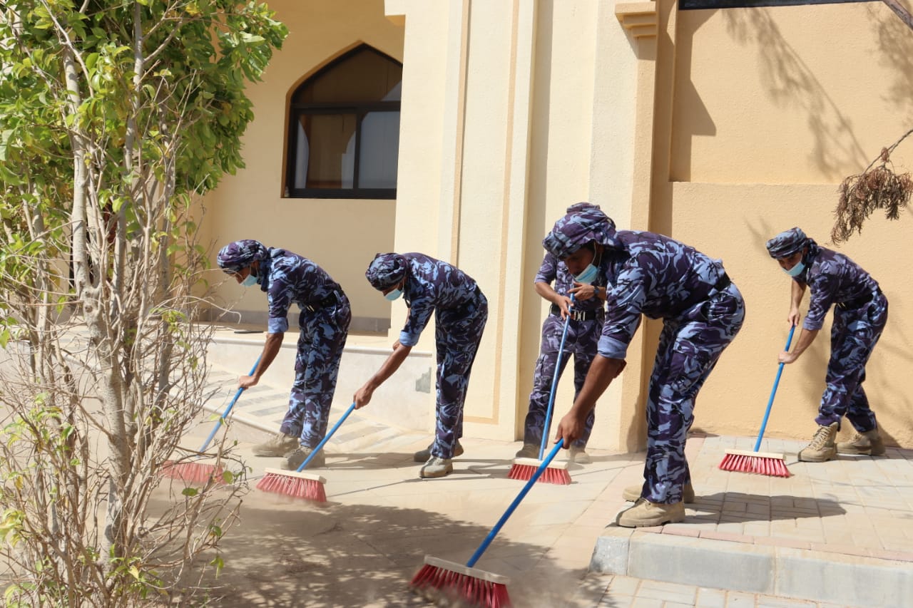 إرسال قوة بشرية من الشرطة للمساعدة في الميدان