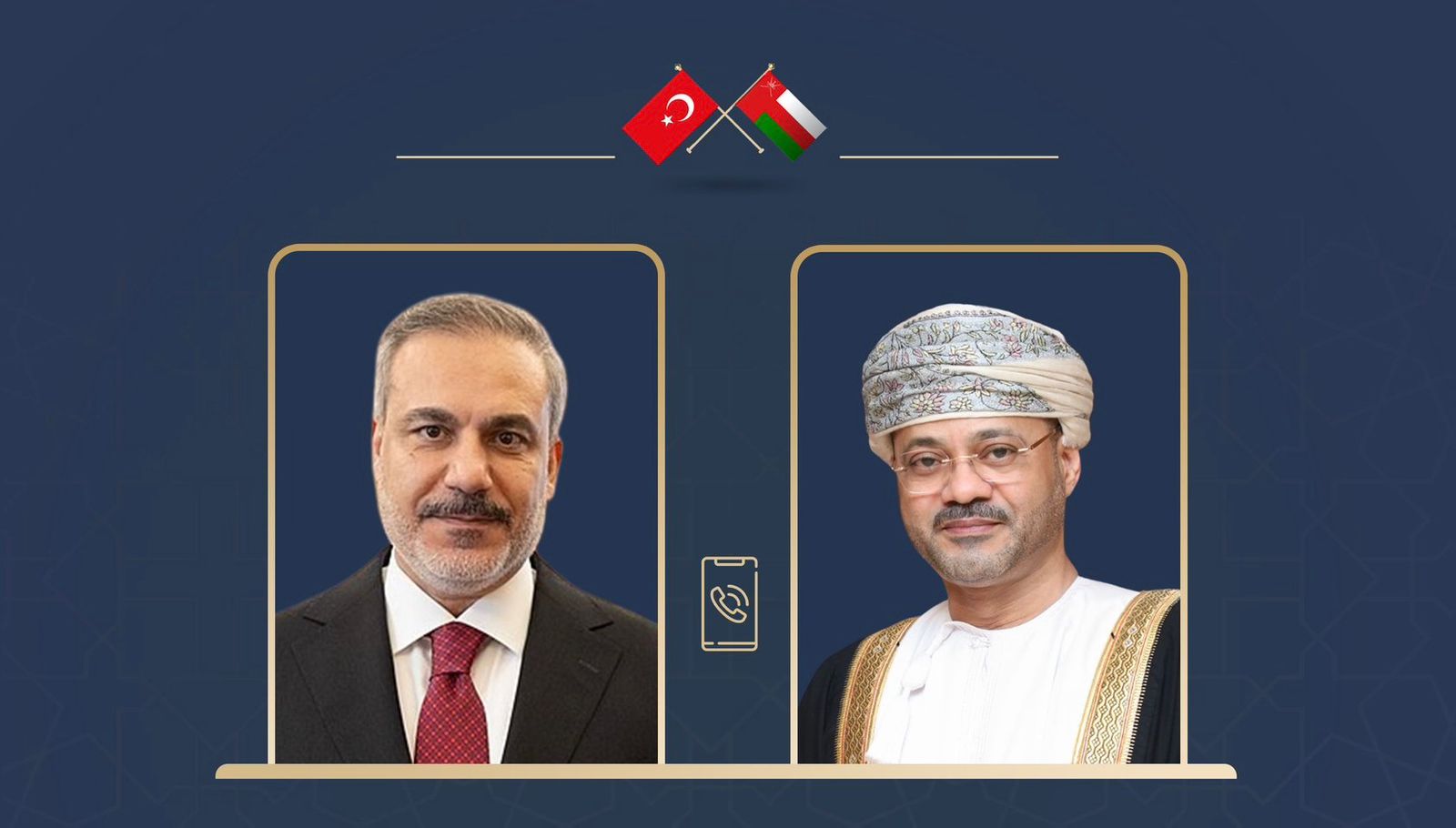 مشاورات عمانية تركية حول الأوضاع الإقليمية والدولية