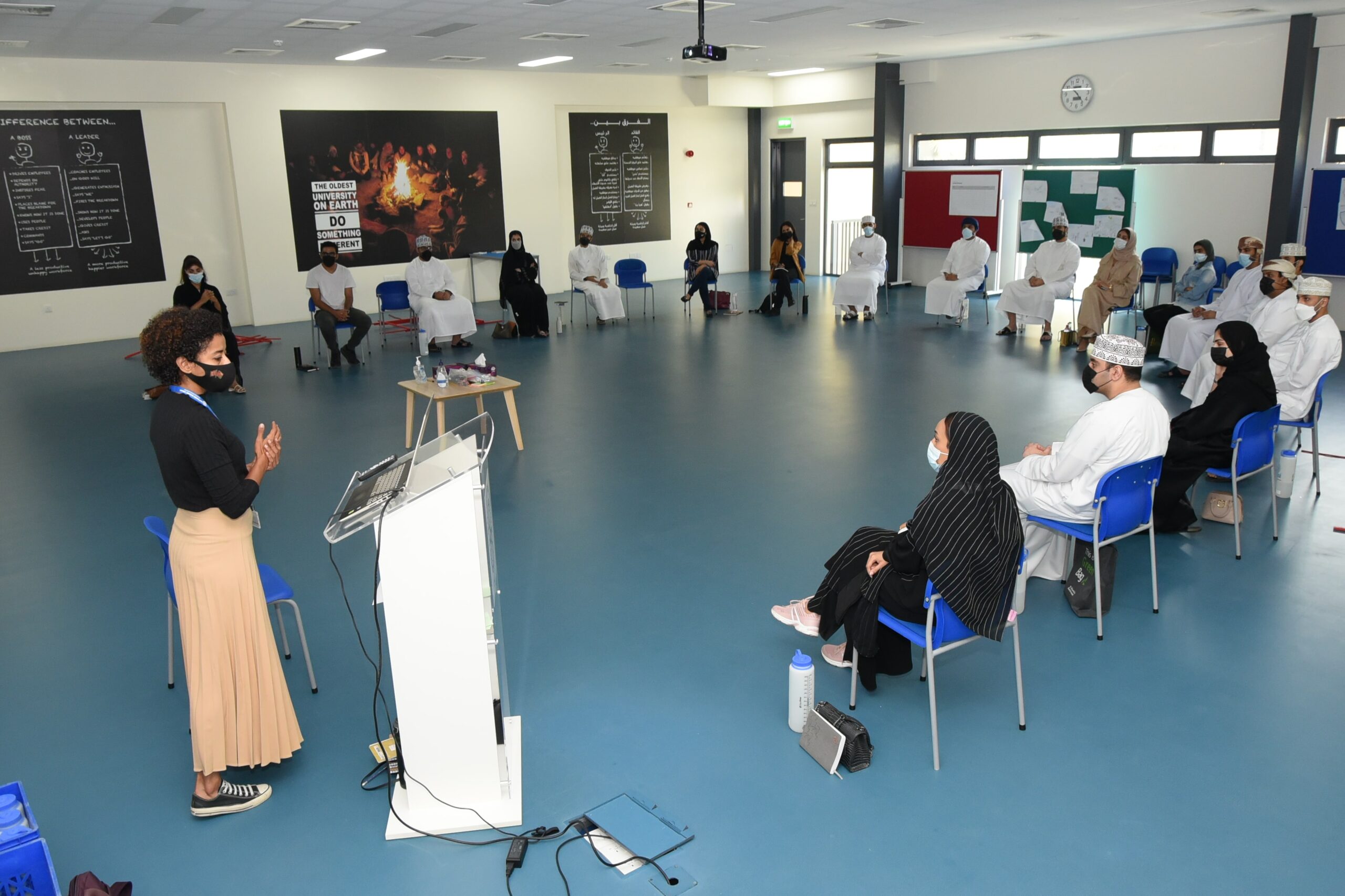 بنك مسقط ينظم ورشة عمل تدريبية لموظفيه بالتعاون مع أوتورد باوند عُمان