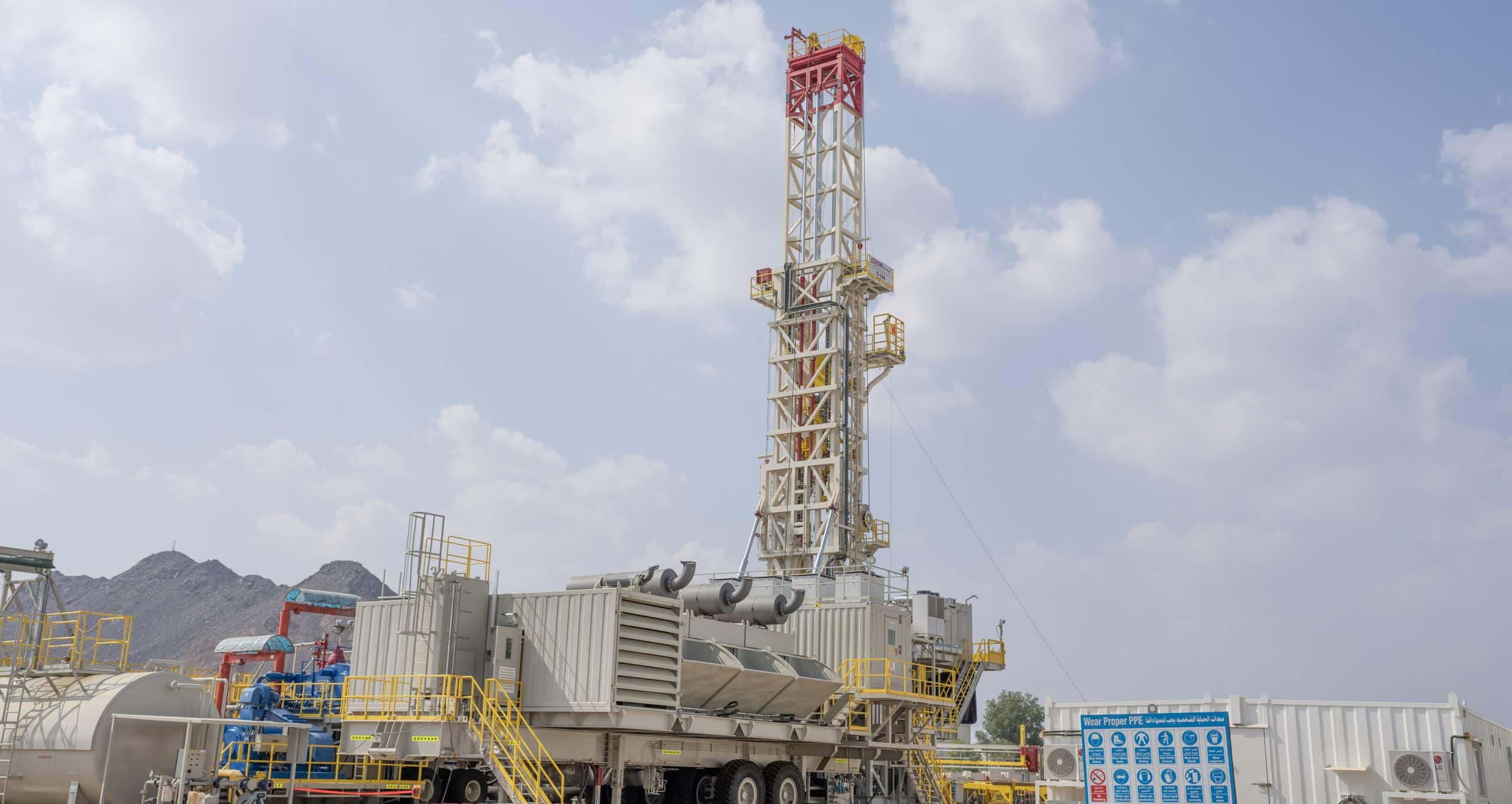 تنمية نفط عمان تحتفل بتصنيع أول منصة حفر آبار في سلطنة عمان