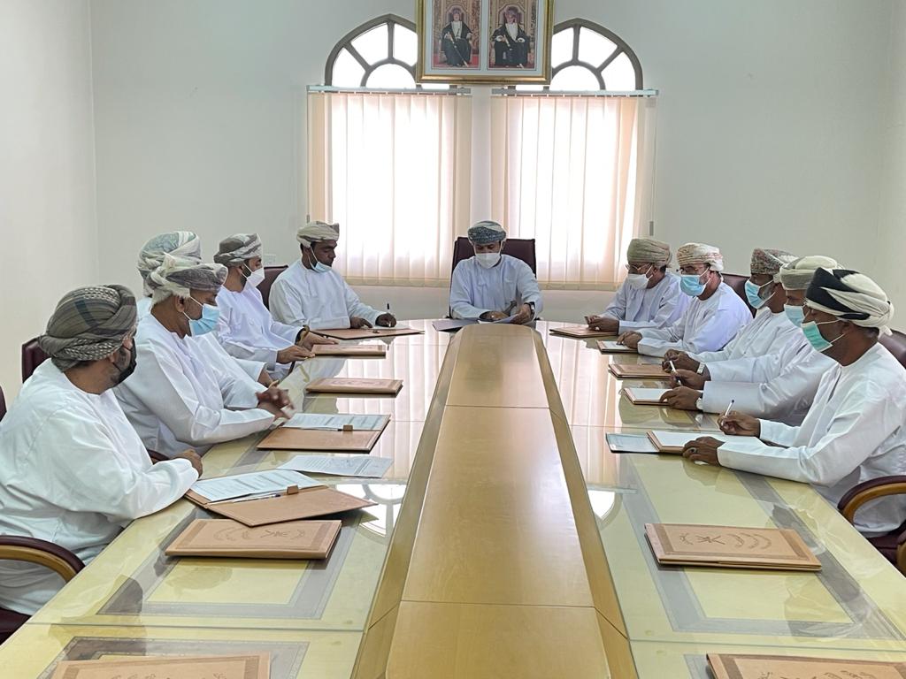 اجتماع حول القطاع الزراعي في وادي المعاول