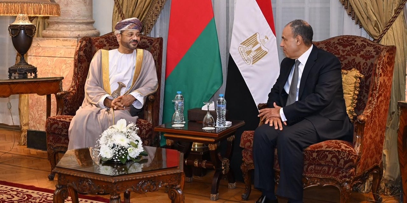 فلسطين واليمن والسودان في أجندة اجتماع السيد بدر مع نظيره المصري