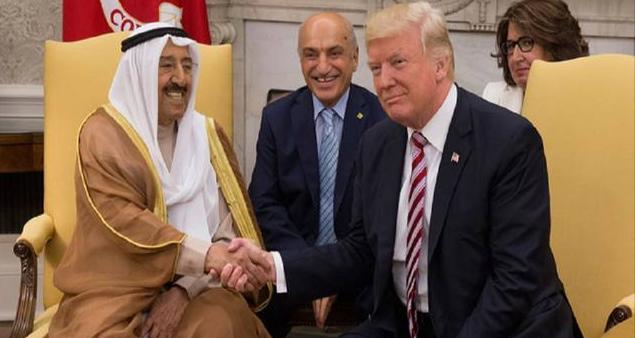 ترامب يمنح “وسام الاستحقاق” لأمير الكويت
