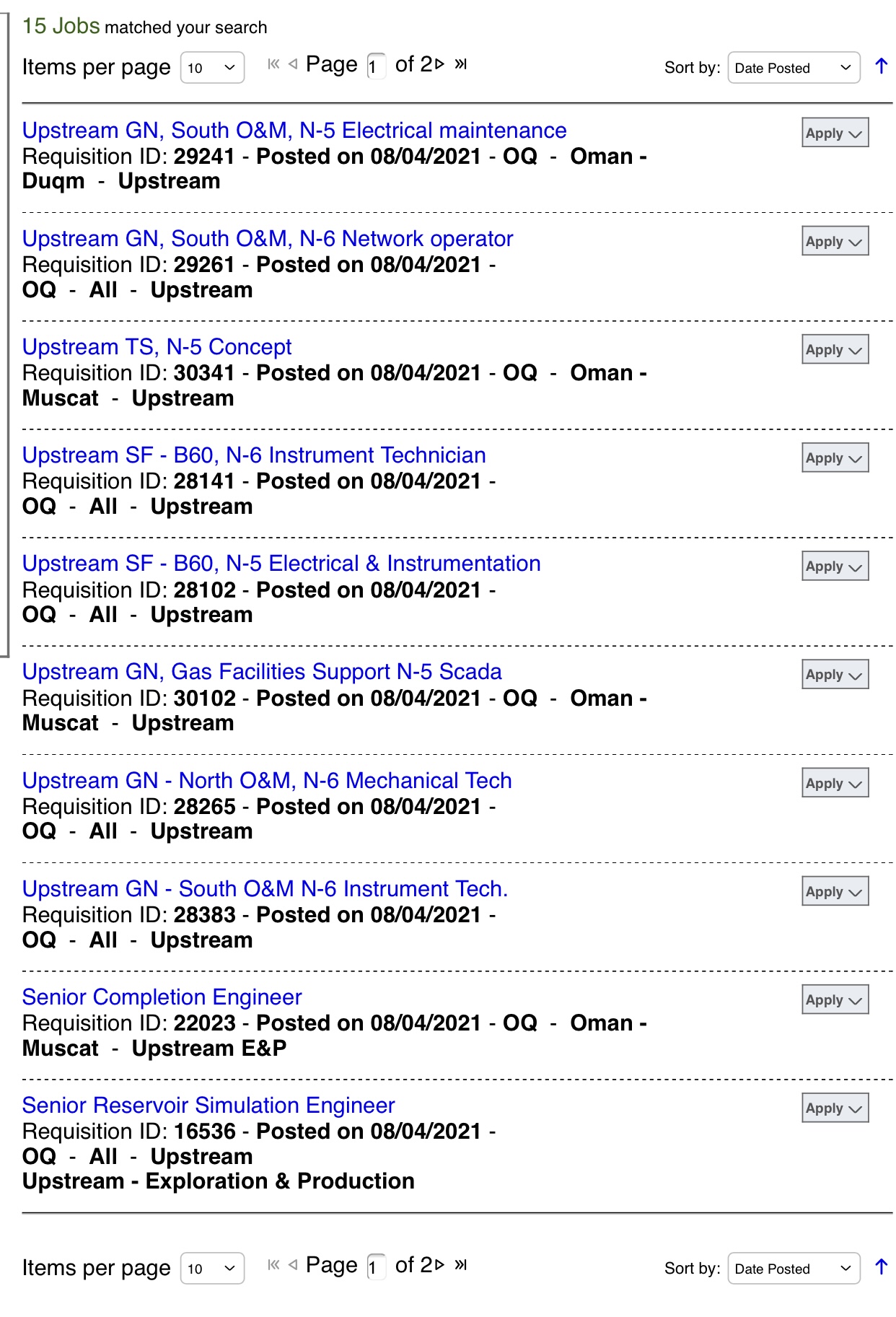 ضمن مبادرة جهاز الاستثمار العماني: “أوكيو” تعلن عن وظائف